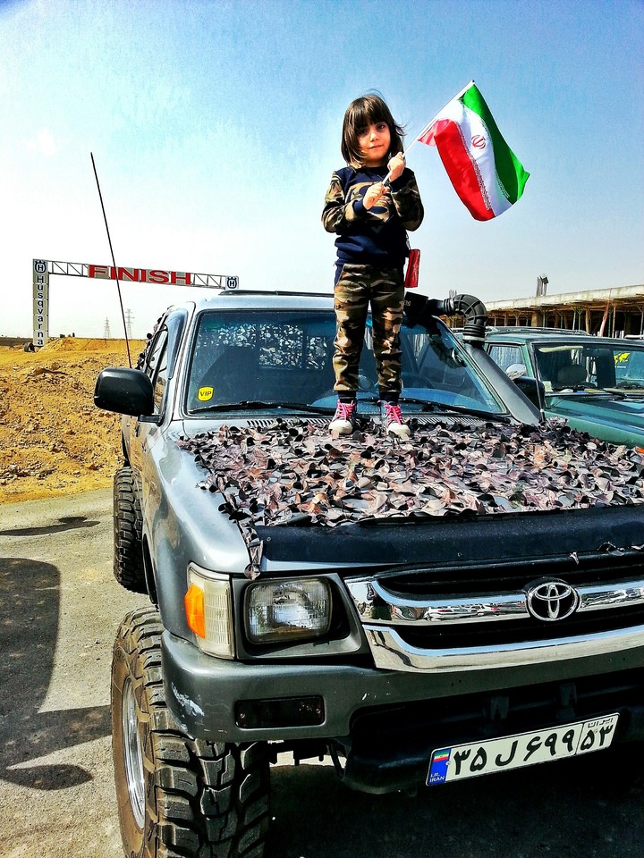 toyota hilux.  iran