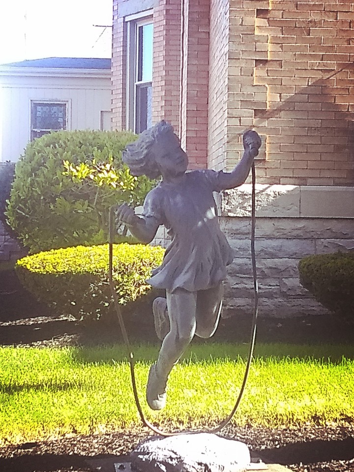 Girl Jumping Rop