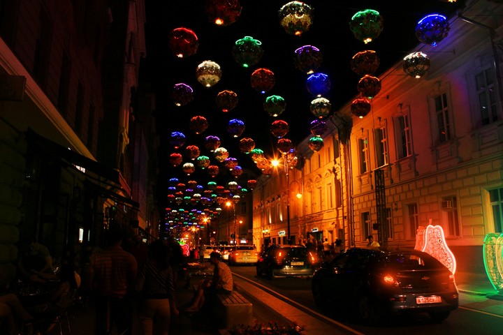 multicolored ballons