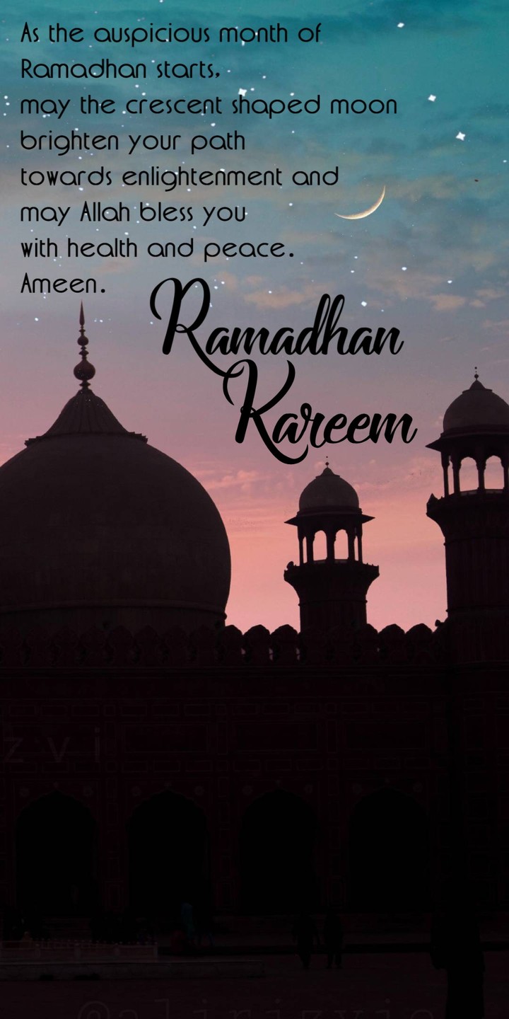 Ramadhan Kareem.