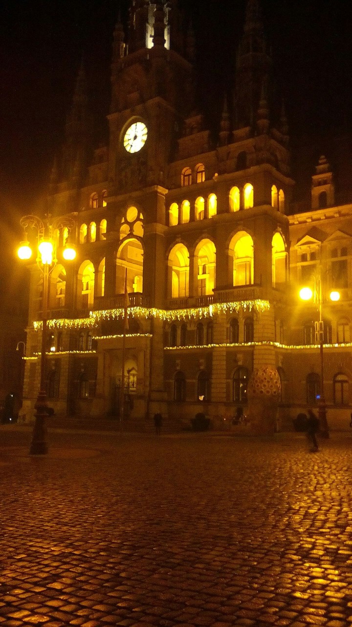 Townhall in Liberec, Czech Republic