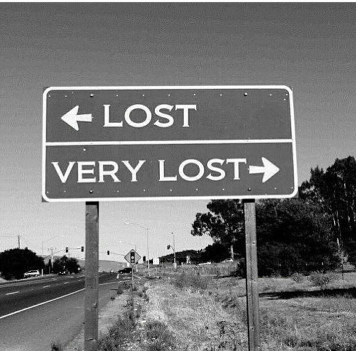 <LOST|VERY LOST>