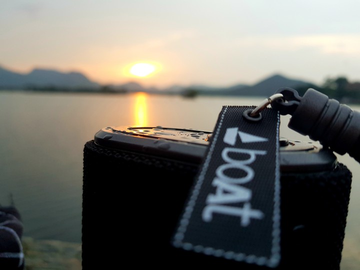 sunset with boAt