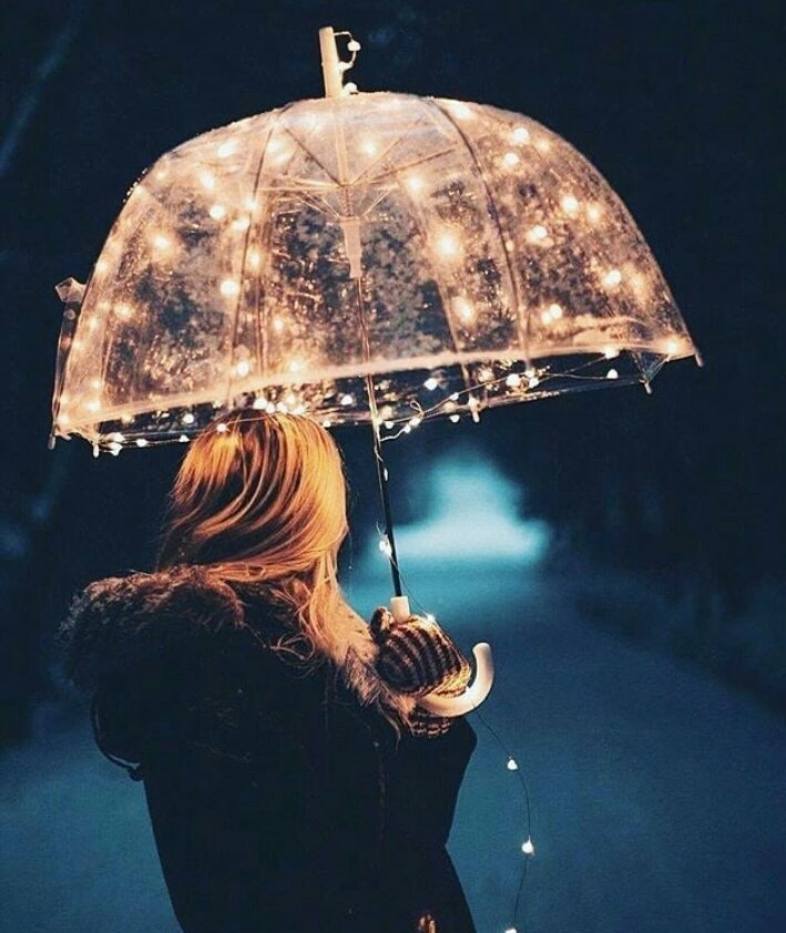 shiny umbrella