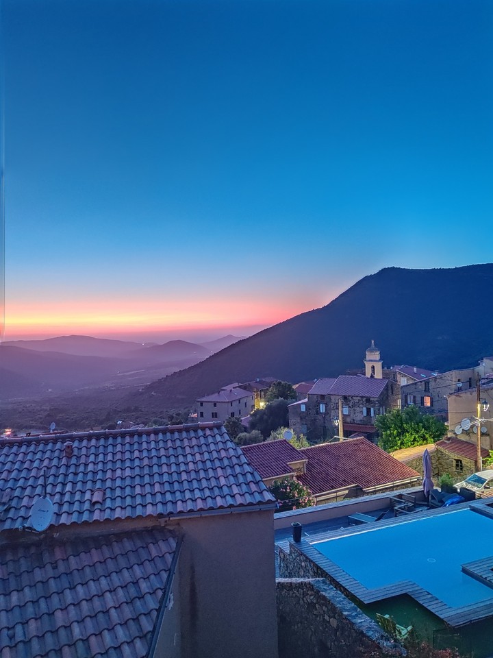 Sunset on Corsica