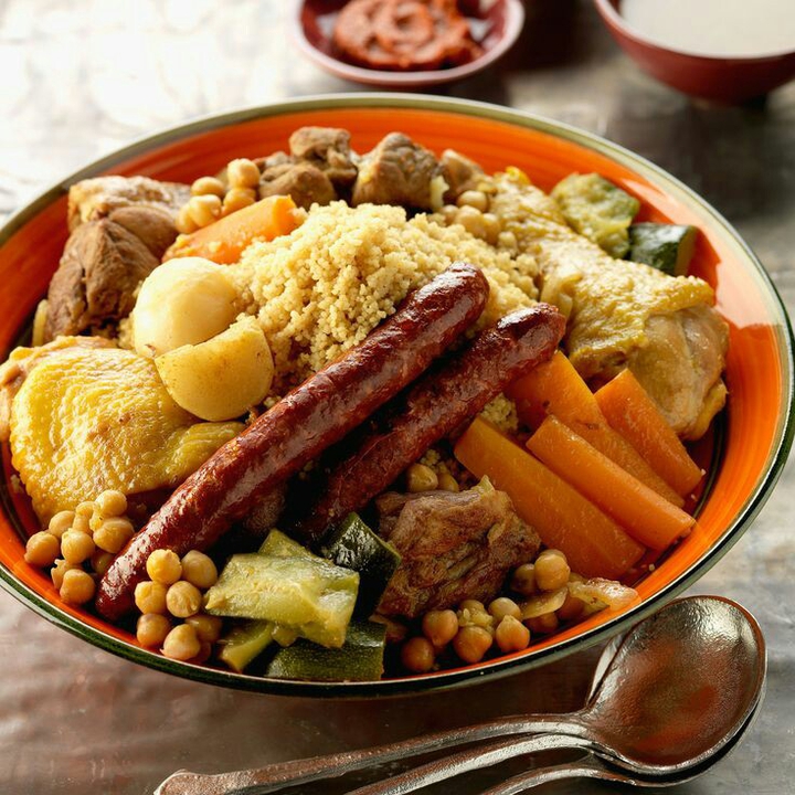 Algerian traditional food ... my lunch today