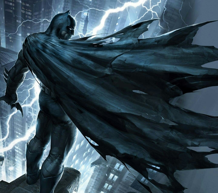 Comic Style Illustration of Batman