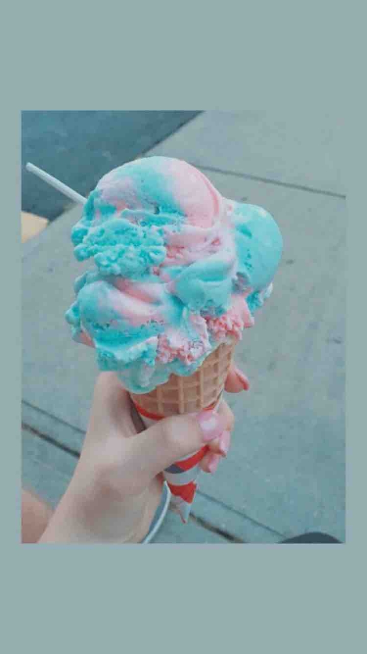 yummy cotton candy ice cream