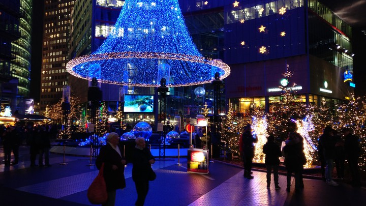 Berlin Sony Center @ Christmas