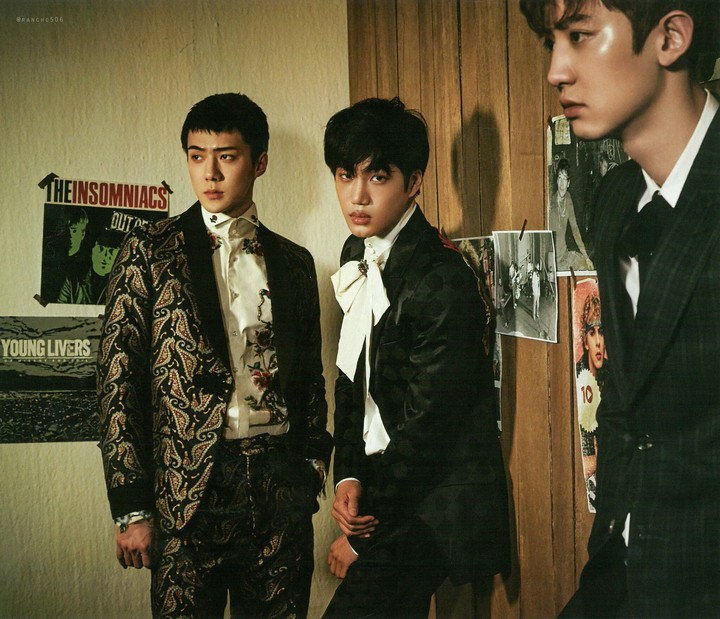 EXO - sehun , kai and chanyeol