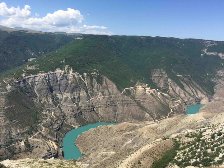 Сулакский каньон Russia of Dagestan