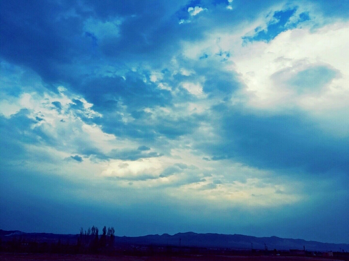 blue