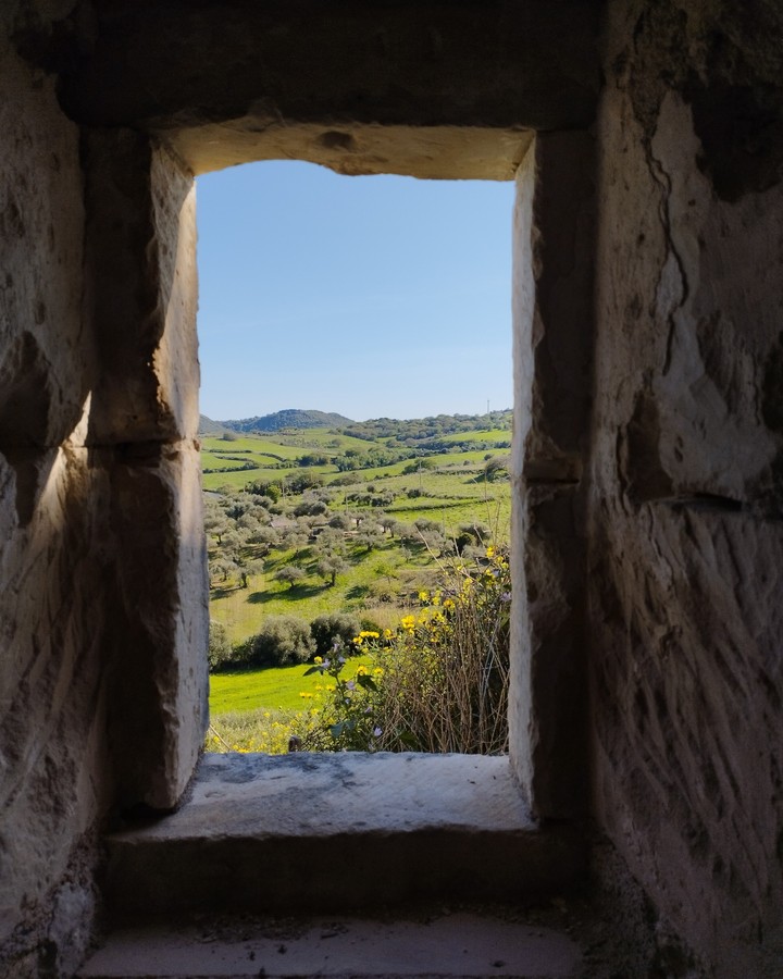 Panorama in the window