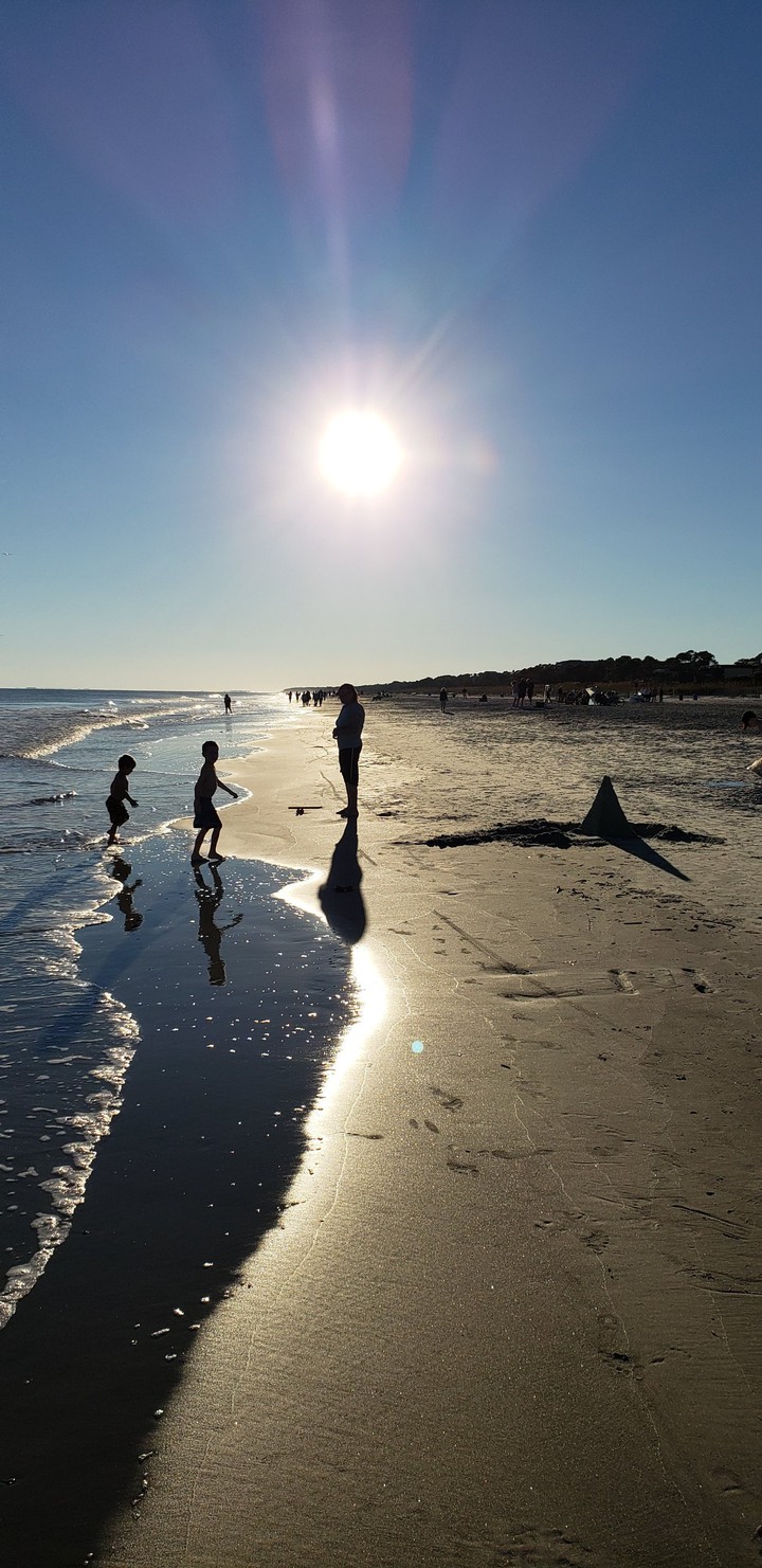 Beach on East Coast USA