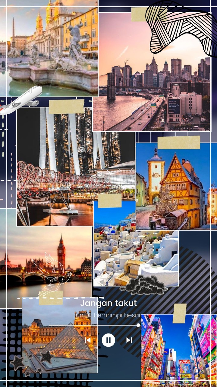 traveling wallpaper