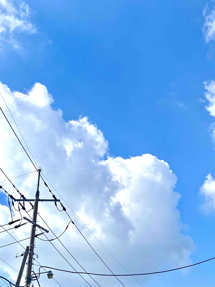 blue sky