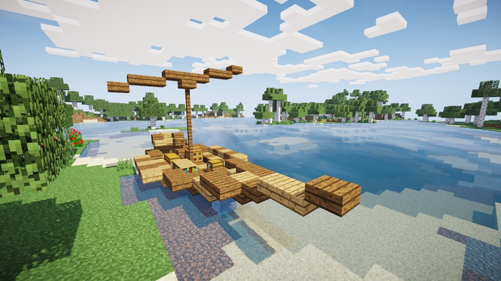 Drakkar in Minecraft