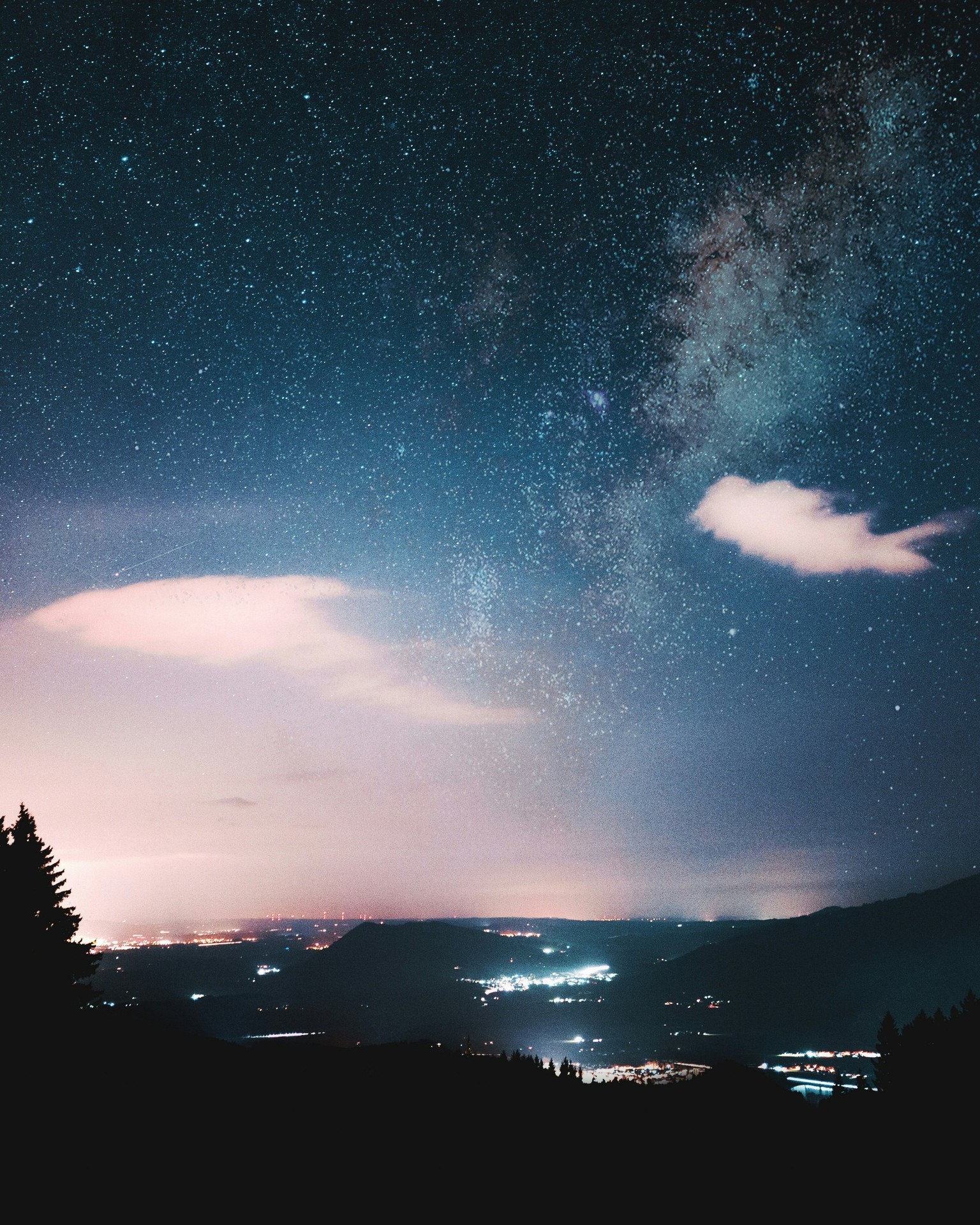 sfondi star, night