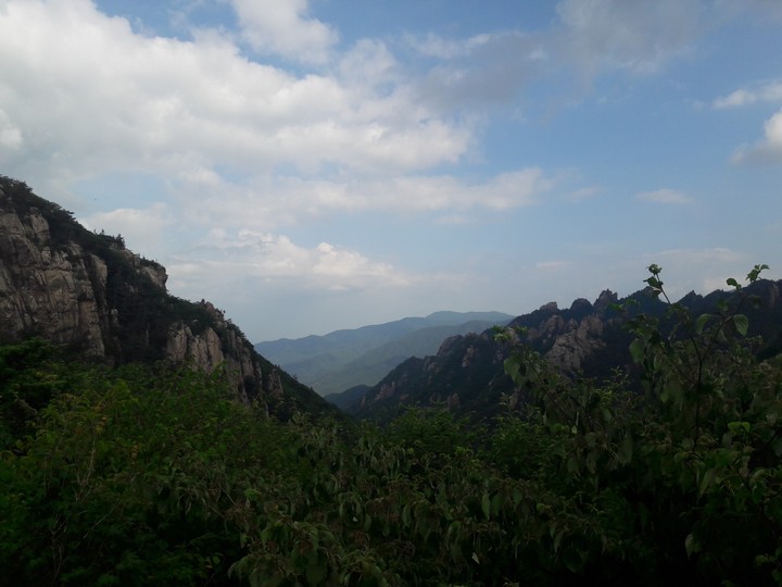 산의 정상