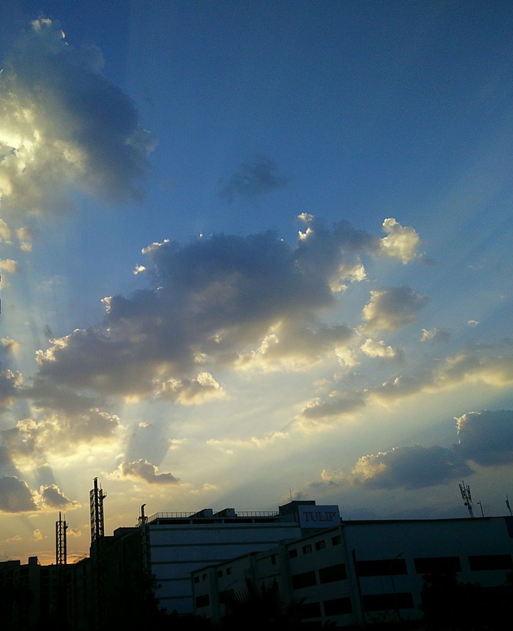 evening city