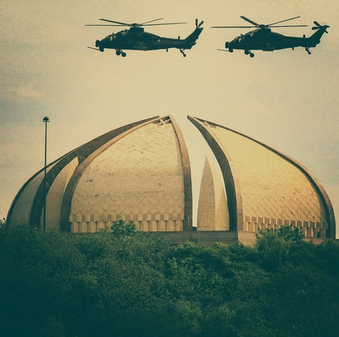 Z10 Over Islamabad Monument