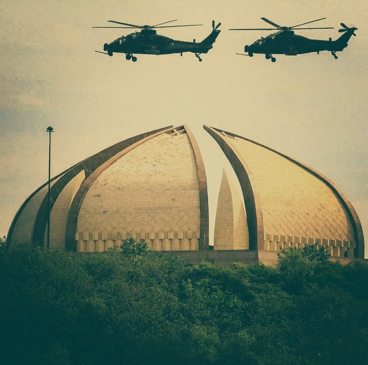 Z10 Over Islamabad Monument