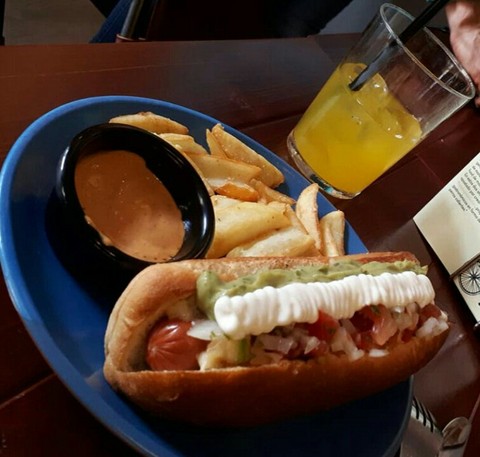 Hot dog gourmet