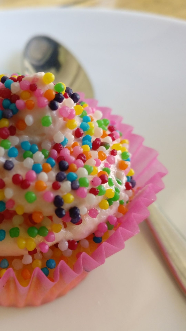 Colorful Cup Cake