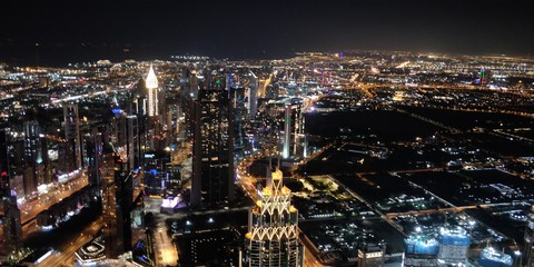 Burj Khalifa top view