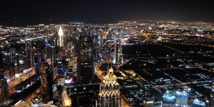 Burj Khalifa top view