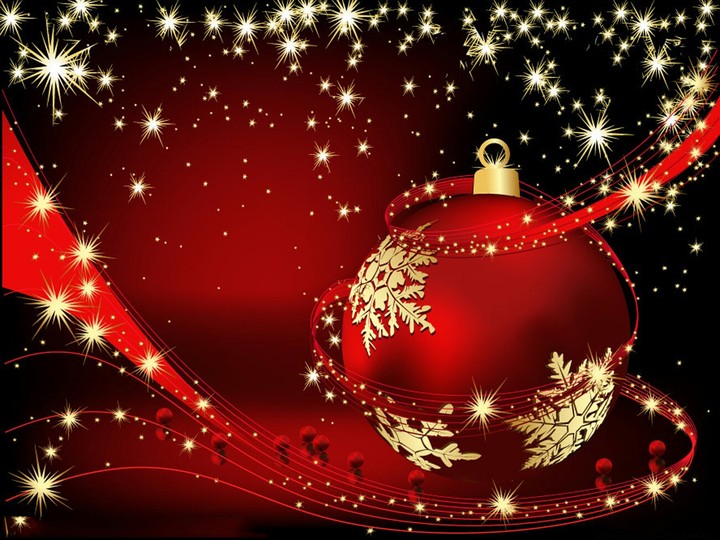 Red ball christmas