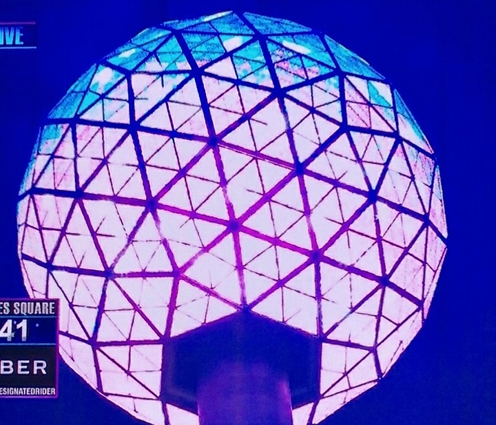 watching the ball drop