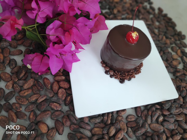 eggless chocolate mousse