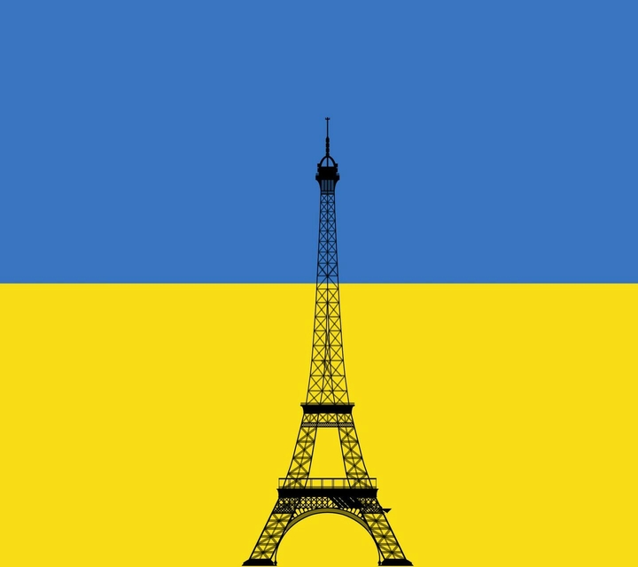 Eiffel Tower Silhouette  Wallpaper