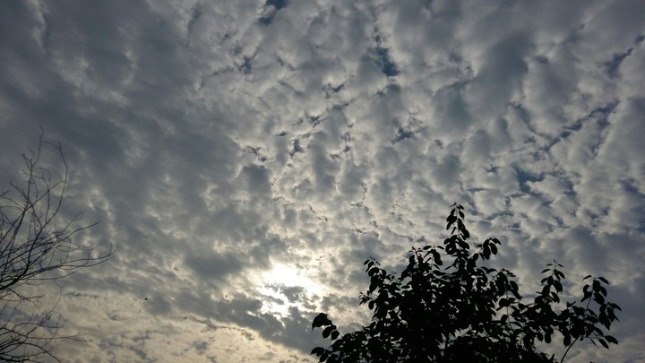 Clouds on..