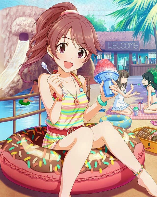 Anime girl in Summer!