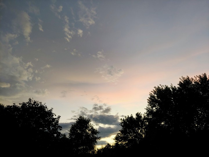 stormy sunset