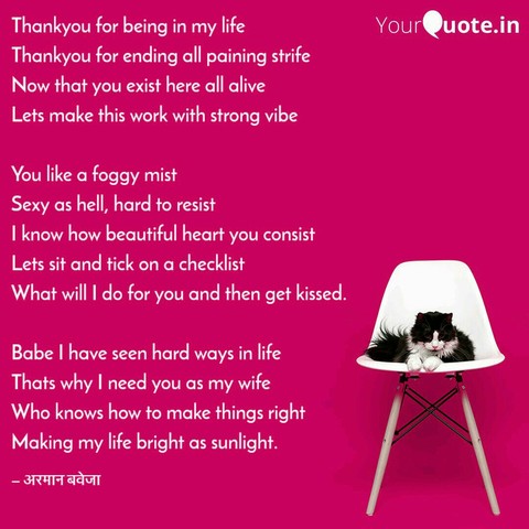 Thankyou to her