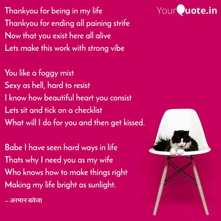Thankyou to her