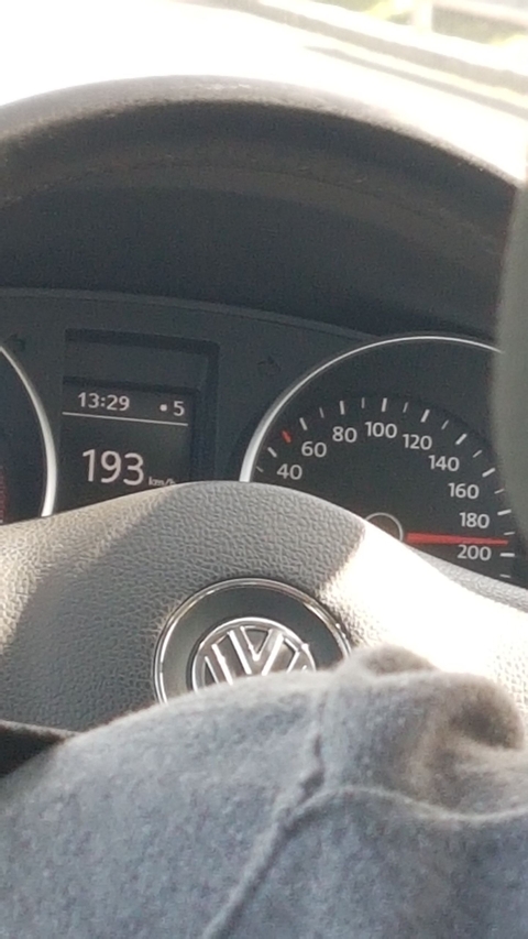Golf 190km/h