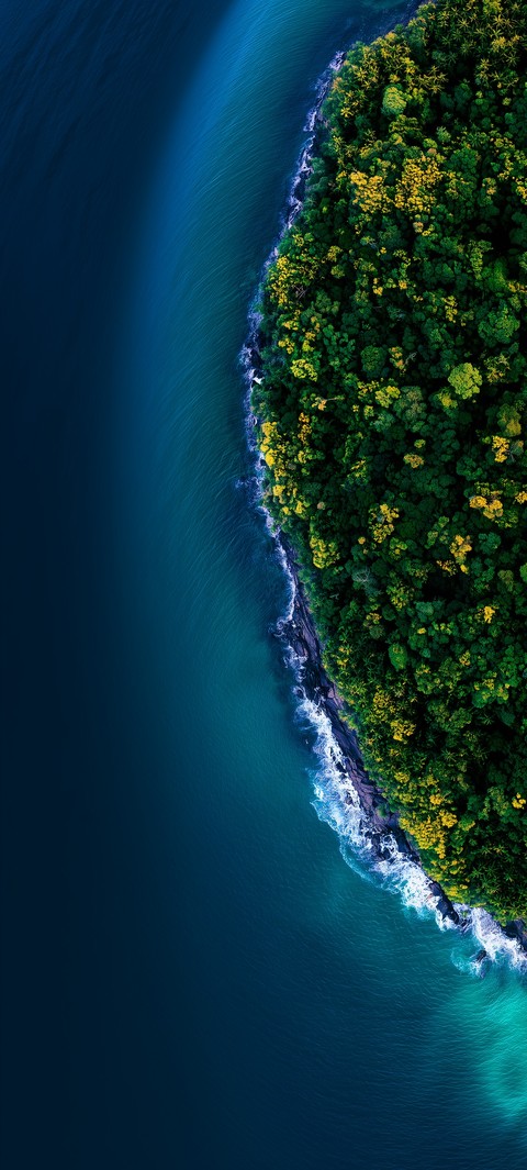 wallpaper coast, islet