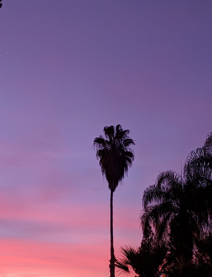 Sunset in California