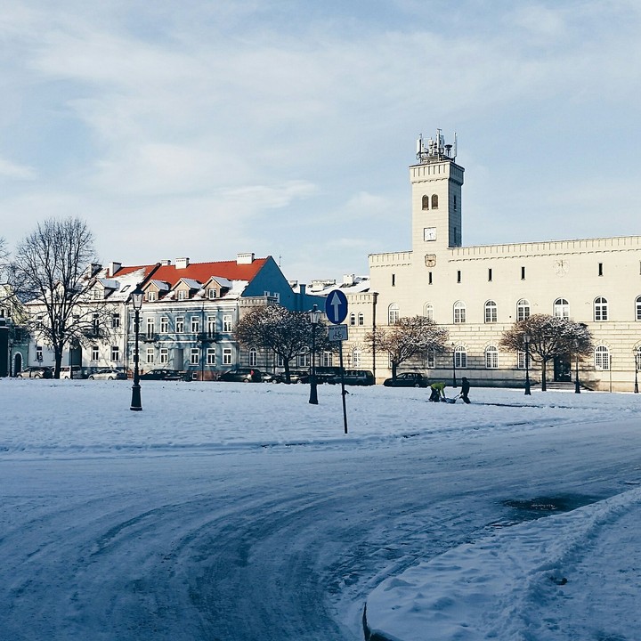 Winter in Radom, Poland
