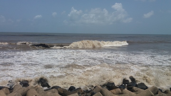 The waves are coming