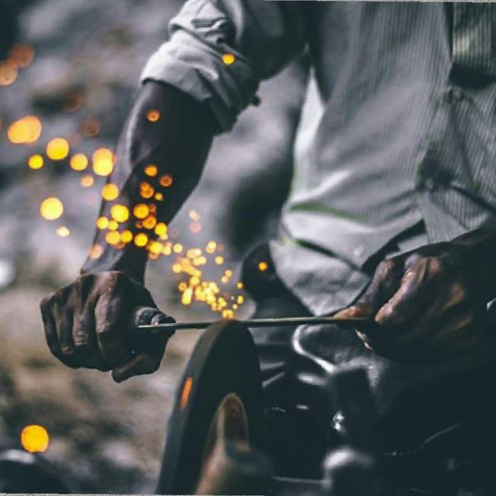 burning knife
