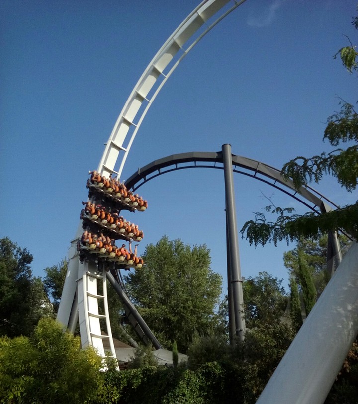 Stunning Roller Coaster at Gardaland