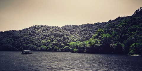 mountain & lake