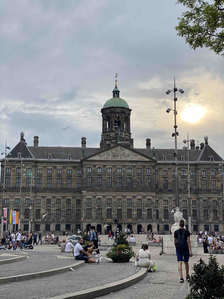 Dam Square in Amsterdam