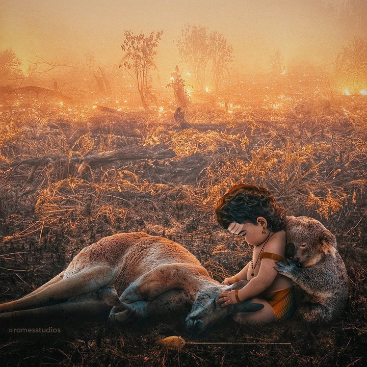 God saves Australia