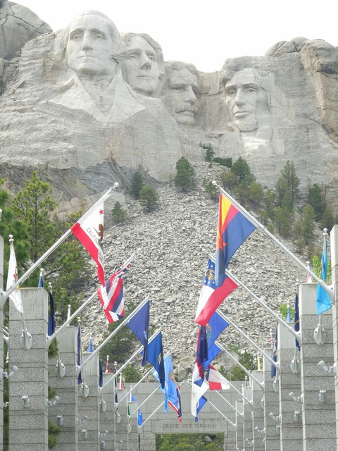 flags and faces